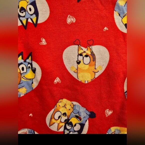 NWT Kids Girl / Boy Spring 2-Piece Bluey & Bingo Pajama Set 100% Cotton - Picture 3 of 9